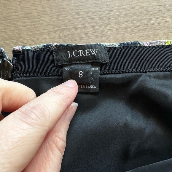 J. Crew Beautiful Paisley Print Pencil Skirt - Picture 6 of 7